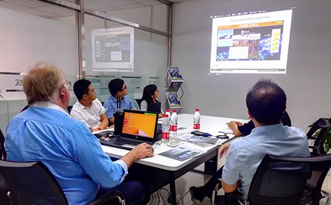 澳大利亞ICT INTERNATIONAL公司CEO Peter Cull博士來華訪問點將科技